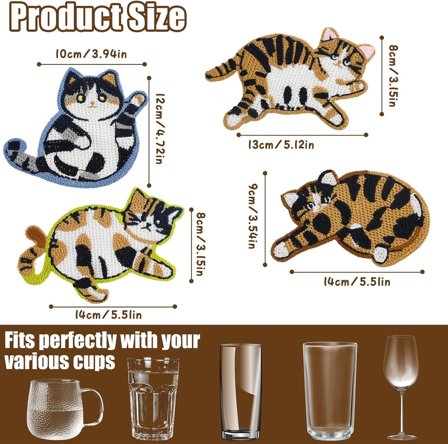 PuurfectStitch™ Coasters